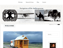 Tablet Screenshot of navigatorsoftheanthropocene.com